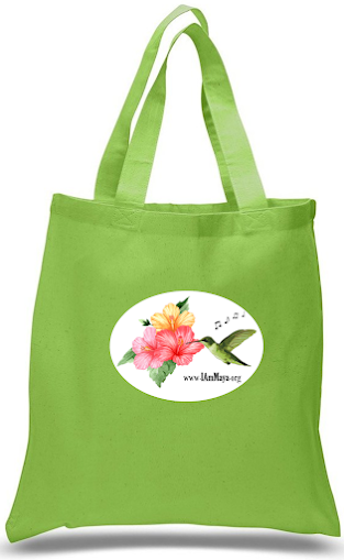 GROCERY TOTE BAG, LIME